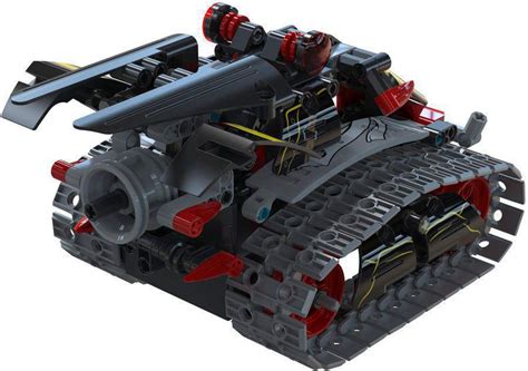 Конструктор радиоуправляемый Hiper Robot Samurai пластик красный/черный ...