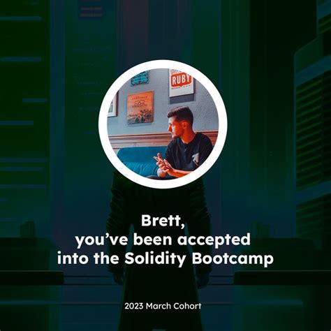 Metana on LinkedIn: Welcome to the web3 solidity bootcamp Brett Hummel 🚀