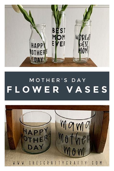 Mother's Day Gift Idea - Flower Vases | Diy furniture flip, Outdoor diy ...