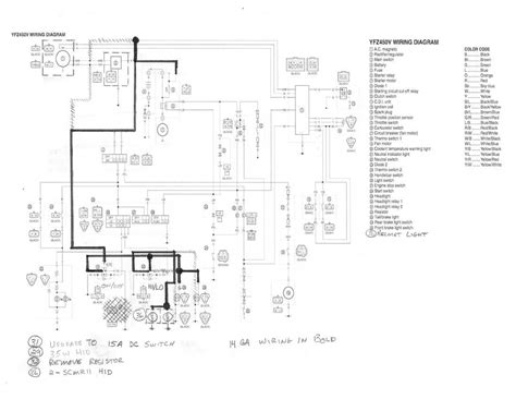 Diagram Yamaha Yfz450 Wiring Diagram Free Picture Schematic