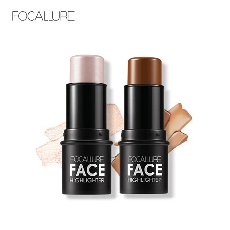 FOCALLURE 4 Colors Highlight Contour Stick Highlighter | Shopee Singapore