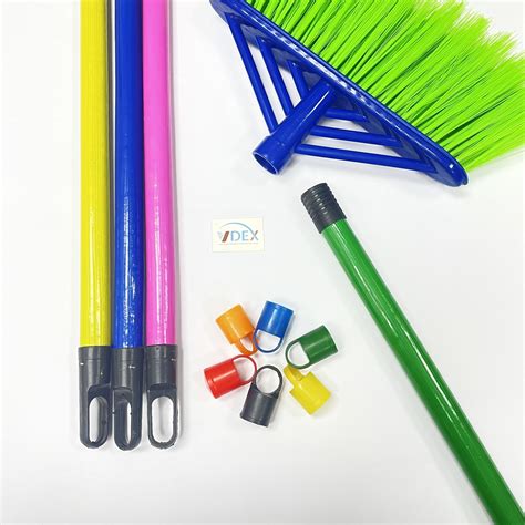 Buy Less Than 1 Dollar Wholesale Stripe Colorful Eucalyptus Broom Stick