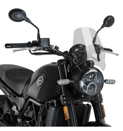 Cupolino Puig Naked Trasparente Per Benelli Leoncino 500 E Leoncino Trail