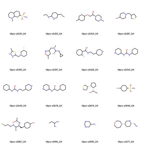 2d Mpro Structures From The Moonshot Dataset Download Scientific Diagram