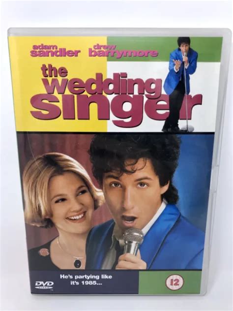 The Wedding Singer Dvd Adam Sandler Drew Barrymore Vgc Eur 141