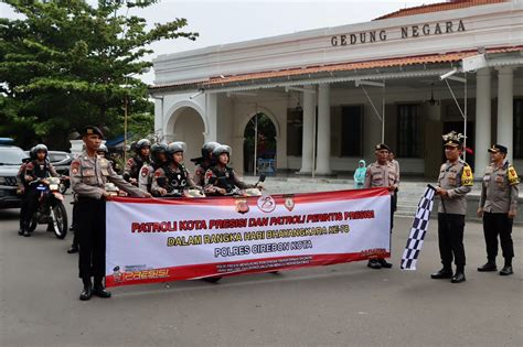 Ini Tujuan Polres Cirebon Kota Gelar Patroli Kota Dan Patroli Perintis