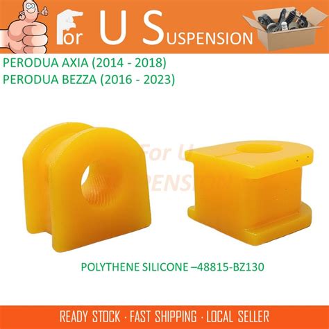 Pieces Front Stabilizer Bush Polythene Silicone Bz Perodua