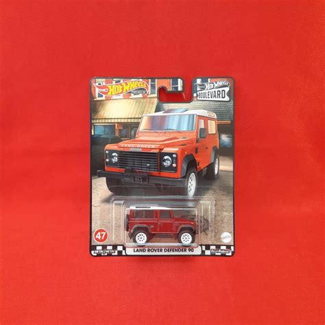 Hot Wheels Premium Land Rover Defender Boulevard Shopee Malaysia