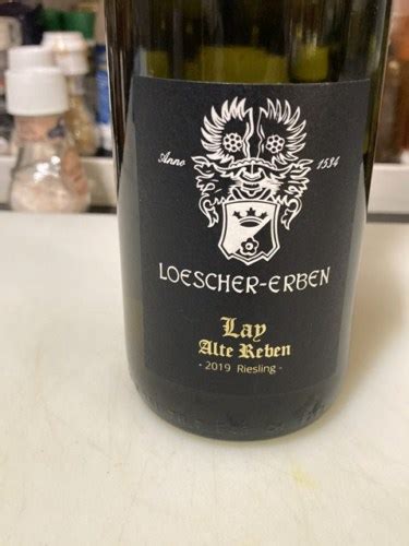 Loescher Erben Lay Alte Reben Riesling Vivino Brasil