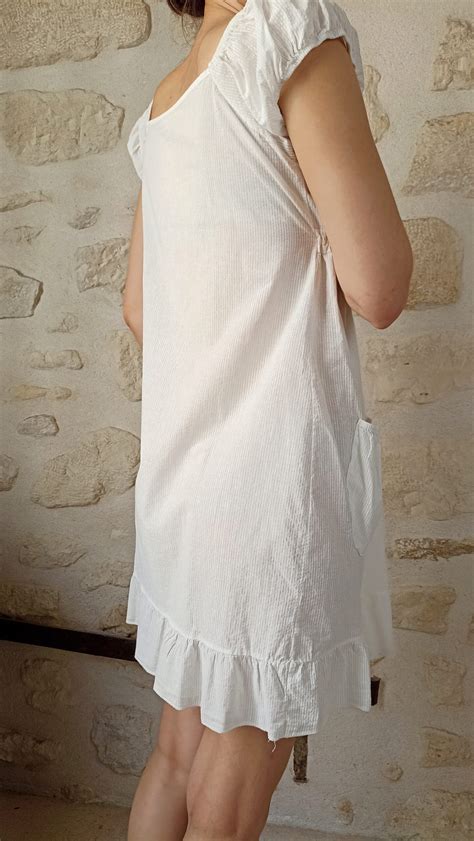 Beach Milkmaid Dress - Amorosa Vintage