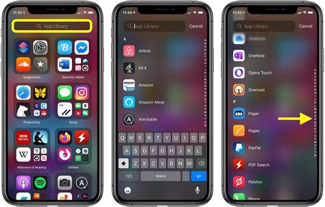 how to view all apps on iphone