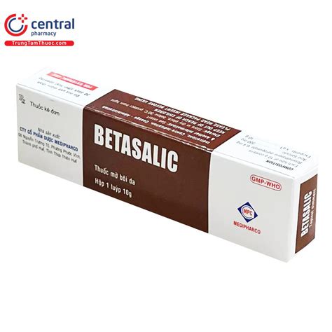 [CHÍNH HÃNG] Thuốc Betasalic 10g - Thuốc điều trị viêm da dị ứng