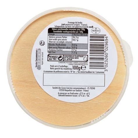 Fromage P Rail Pur Brebis Lou Perac Le Fromage De G Prix Carrefour