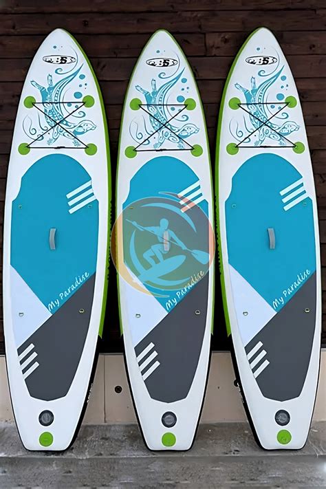 SUP доска Baosi Marina My Paradise 10'6 green купить в СПб онлайн