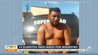 CETV 1ª Edição Fortaleza Polícia indicia 14 suspeitos por sequestro