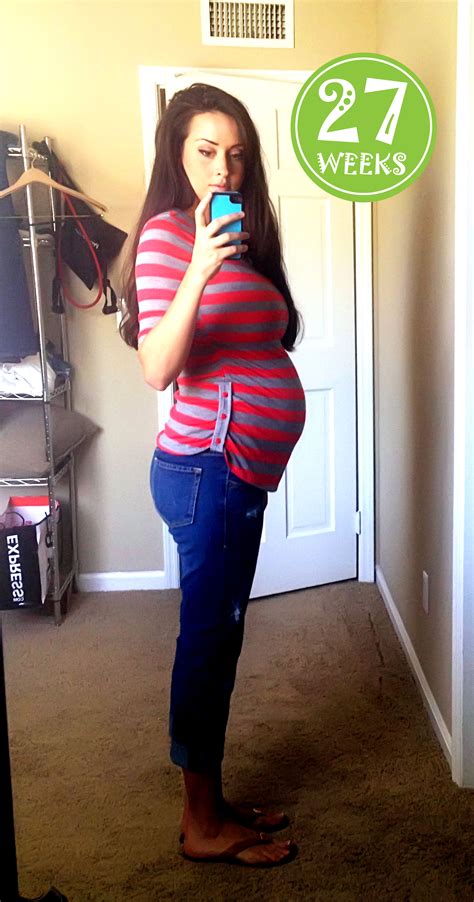 27 Weeks Pregnant Update And Photo Newbie Mom
