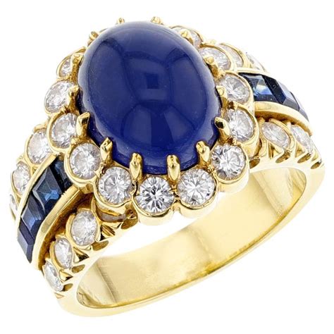 Van Cleef And Arpels Cabochon Sapphire Ring At 1stDibs Van Cleef