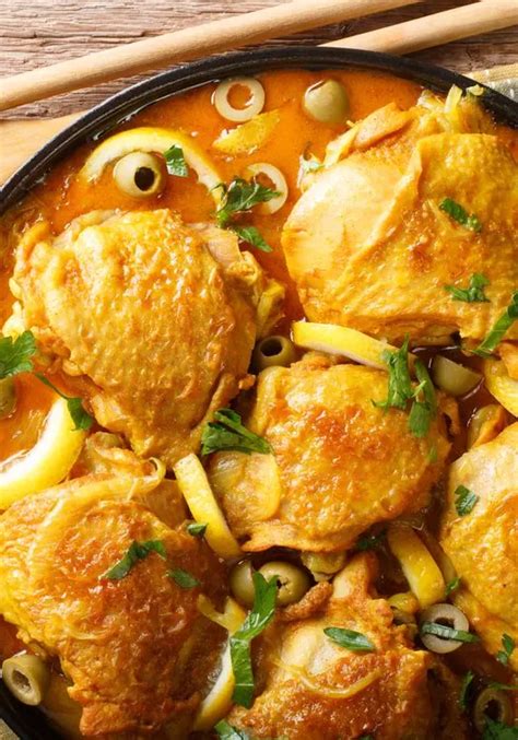 Ricetta Tajine Di Pollo Ai Limoni E Olive Il Club Delle Ricette