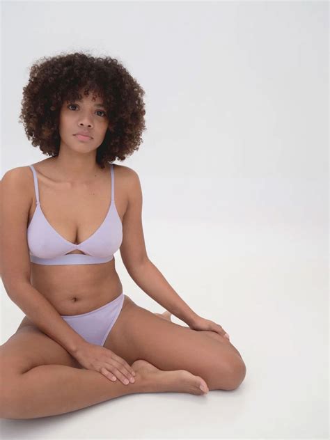 Sujetador Tirante Fino Cut Out De The Nude Label Ecometas