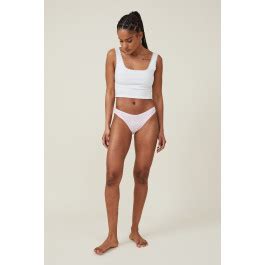 Quần Lót Nữ Organic Cotton Rib Bikini BrieCOTTON ON tại ACFC