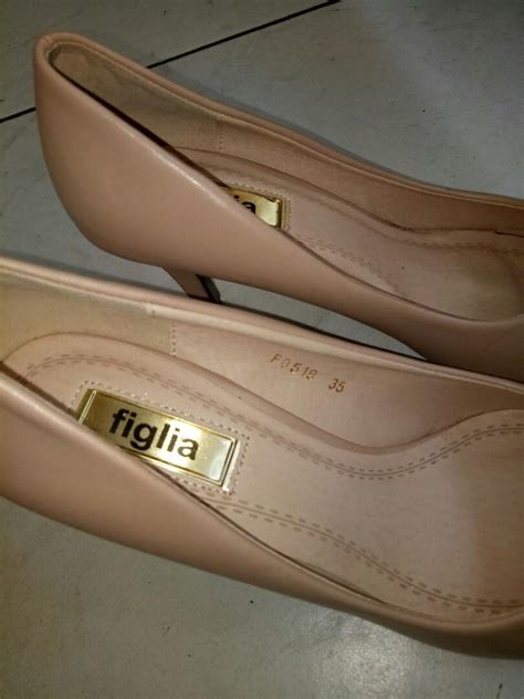 Figlia Nude Heels Women S Fashion Footwear Heels On Carousell