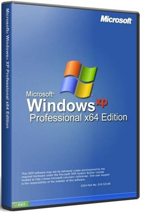 Windows xp sp3 professional x64