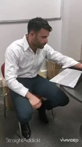 My Asshole Gay Boss Took This Video Of Me Jerking Off At The Office Now He S Using It To