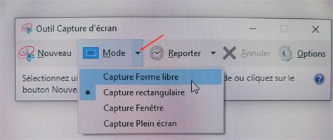 comment utiliser loutil de capture decran de windows
