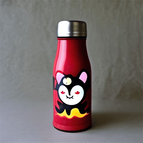 Hot Sauce Bottle Rendering Creative Fabrica