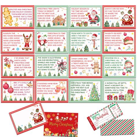 Buy Ulmisfee Christmas Surprise Trip Reveal Scavenger Hunt Boarding