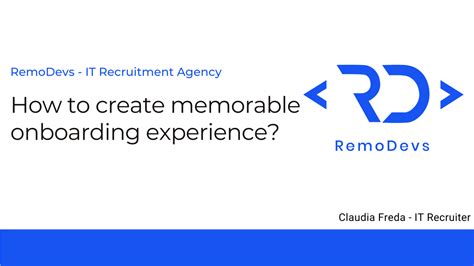 How To Create A Memorable Onboarding Experience