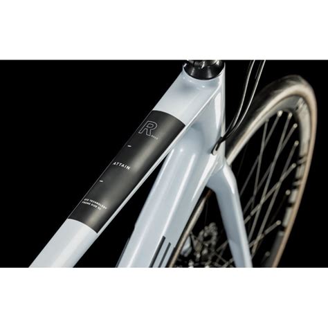 Bicicleta Cube Attain Gtc Race Blanco