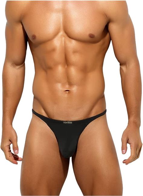 Arjen Kroos Men S Sexy Thong Pouch Underwear Low Rise G String Bikini At Amazon Mens Clothing Store