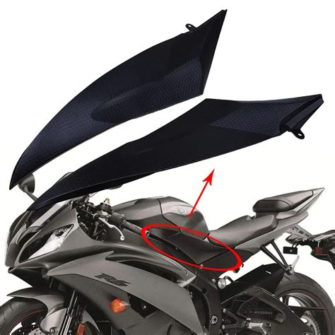 2pcs Motorcycle Parts Gas Tank Side Cover Panel Fairing Trim Cowl