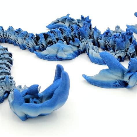 3D Print Of Coral Reef Dragon By Chemicaljelly