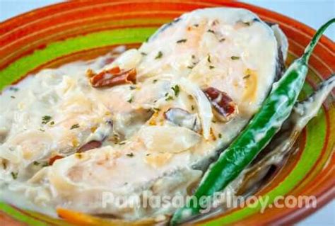 Ginataang Salmon Recipe