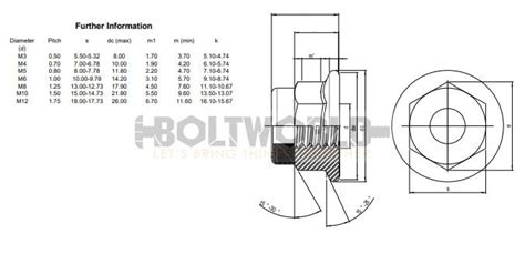 Flange Nyloc Nuts Metric Black Passivated Din Archives Bolt