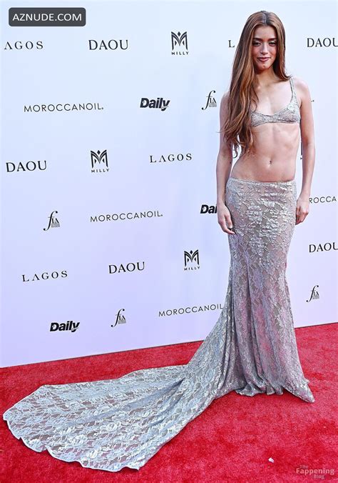 Dixie D Amelio Sexy Flashes Her Hot Tits And Shows Off Her Slender Figure At The Th Annual