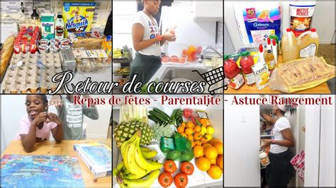 Retour De Courses Sp Cial Repas De F Tes Astuce Conservation