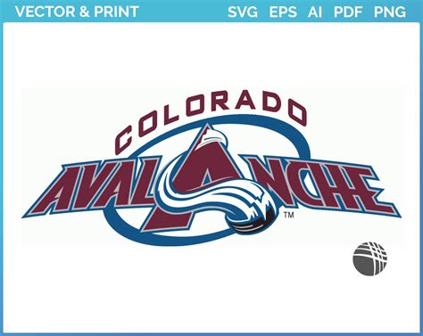 Colorado Avalanche - Hockey Sports Embroidery Logo in 4 sizes - SPLN000974 • Sports Logos ...