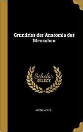 Buy Grundriss Der Anatomie Des Menschen Book Online At Low Prices In