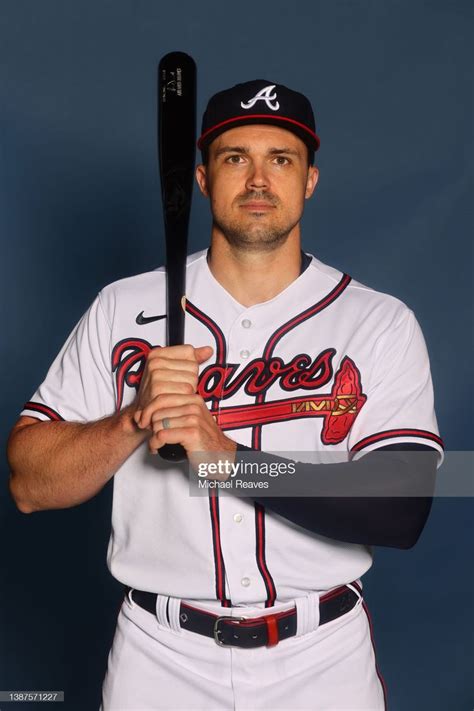 Adam Duvall Of The Atlanta Braves Poses For A Photo During Photo Day