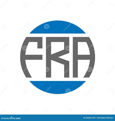 FRA Letter Logo Design On White Background. FRA Creative Initials ...