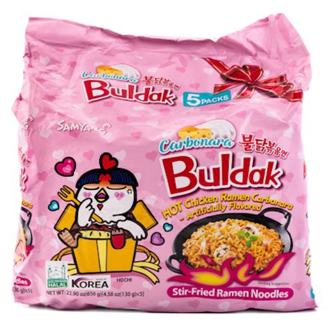 Get Samyang Buldak Ramen Carbonara Hot Chicken Flavor Pack Of Delivered Weee Asian Market