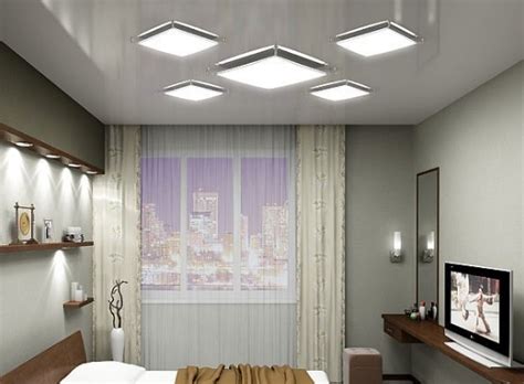 Освещение спальни