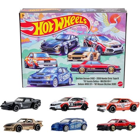 風火輪 娛樂系列六入盒裝主題和金車 Hot Wheels 合金車 小汽車 正版 美泰兒 蝦皮購物
