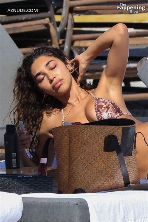 Chantel Jeffries Stuns In Sexy Bikini At Miami Beach Event Aznude