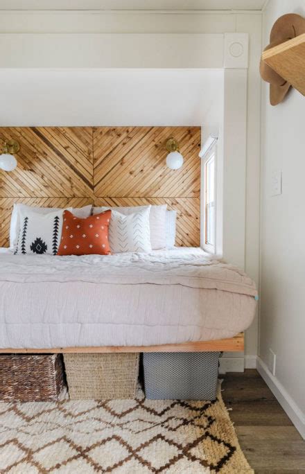 Best Diy Herringbone Headboard Plans