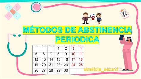 MÉTODO DE RITMO CALENDARIO REGLA método de abstinencia periódica YouTube