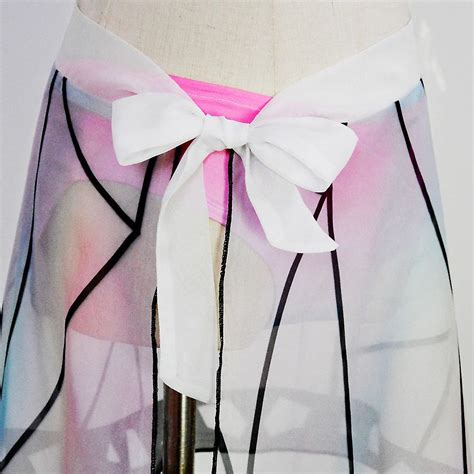 Demon Slayer Cosplay Swimsuit Kimetsu No Yaiba Kochou Shinobu Two Piece V Neck Bathing Bikini